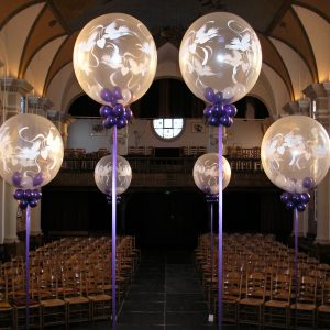 Ballonnen voor een bruiloft